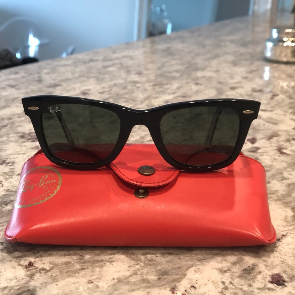 Limited edition RayBan wayfarer sunglasses